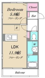 ハイブリッドメゾンの物件間取画像